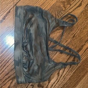 Green Camo lululemon Sports Bra